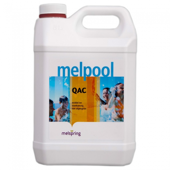 Melpool QAC vloeibare algicide - 5 Liter MELPOOLQAC5L